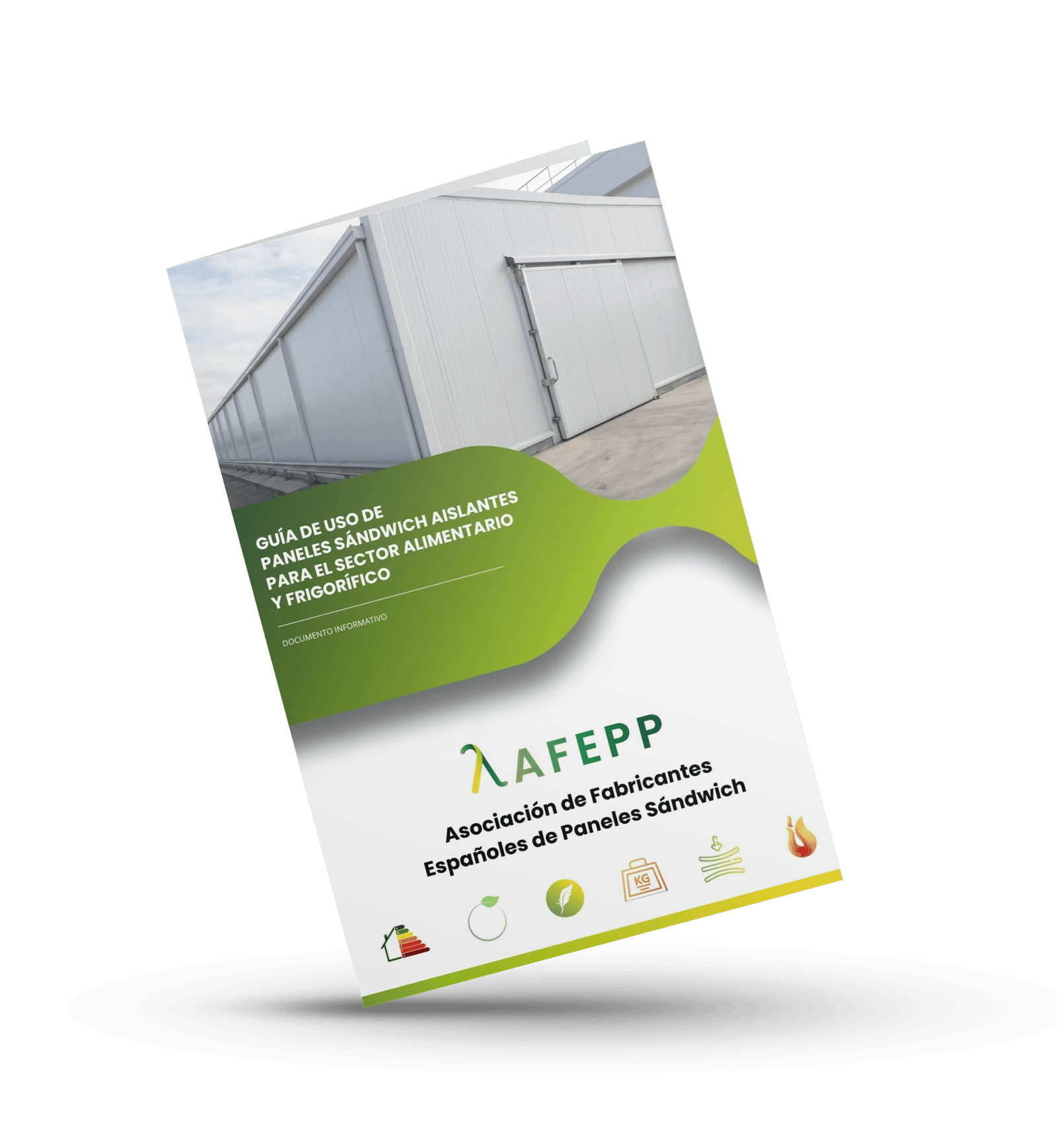 Mockup inclinado - Paneles Sándwich Aislantes para el sector Alimentario y Frigorífico-1
